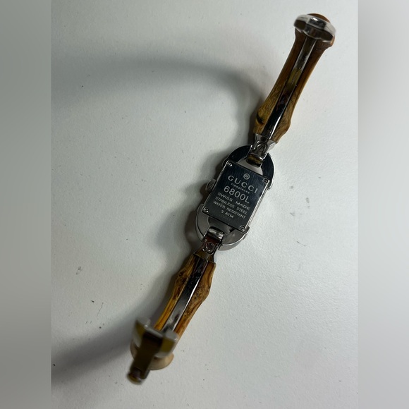 GUCCI 6800L BAMBOO BANGLE ladies watch - Picture 10 of 15